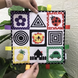 Bộ thẻ vải kích thích thị giác cho bé TUMMY TIME