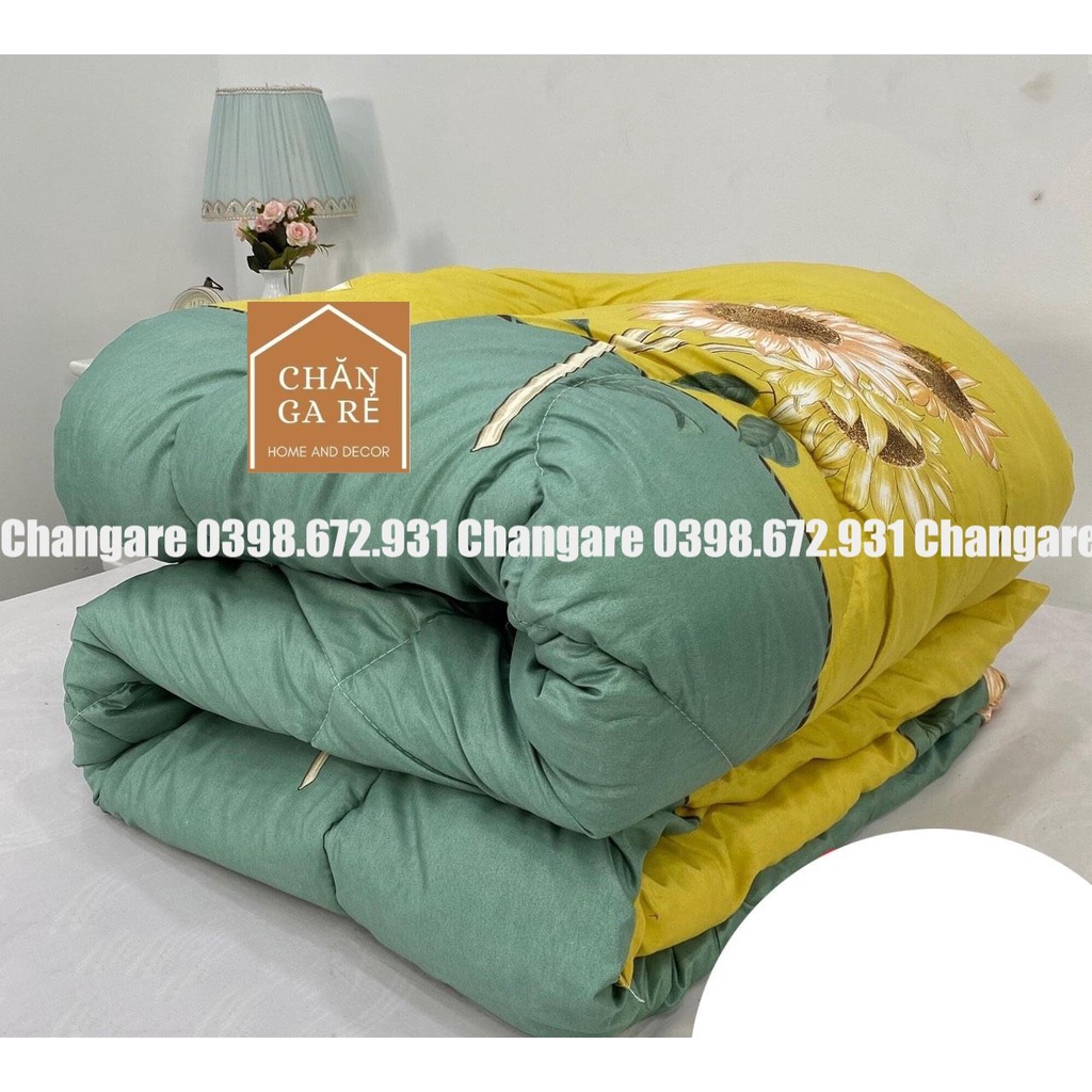 Chăn phao dày loại 1 siêu âm siêu nhẹ cottong poly chăn phao trần bông kích thước 1m8x2m chọn mẫu