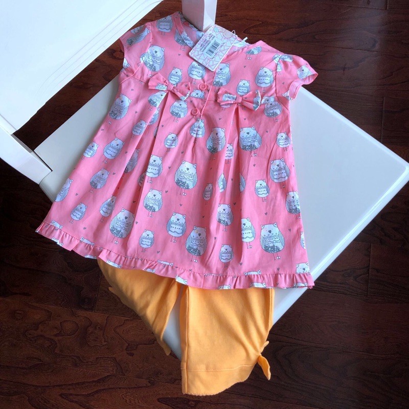 Bộ quần áo hè cho bé 18-24 tháng cao cấp B 170321