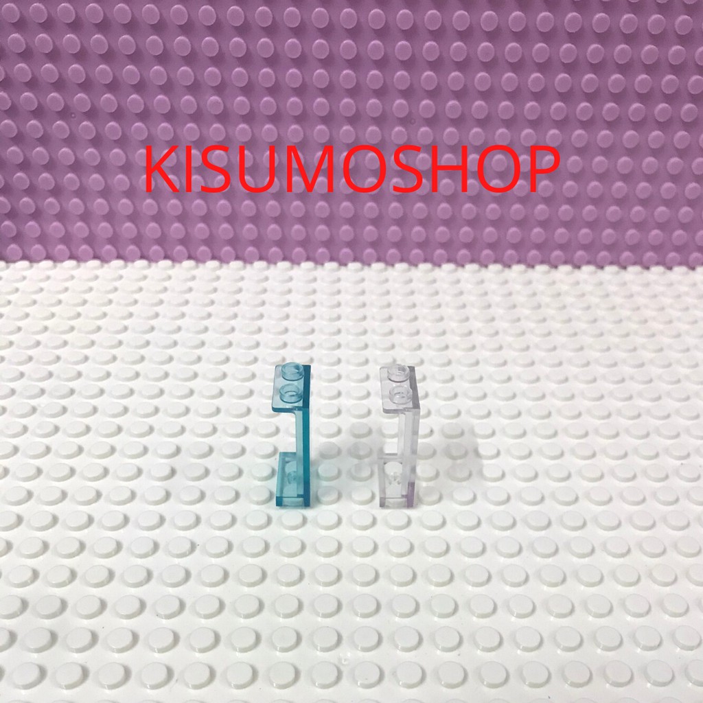 Đồ chơi giáo dục lắp ráp   logo moc combo 2 kính trong suốt 2x4 b22