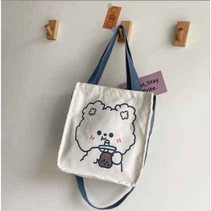 Túi tote thỏ gấu TXV12 bao đeo chéo