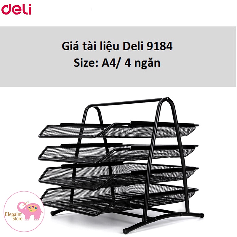 Giá để tài liệu A4 Deli 9184