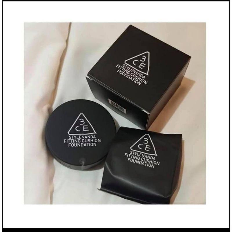 Phấn nền dạng nước 3CE Fitting Cushion Foundation | BigBuy360 - bigbuy360.vn