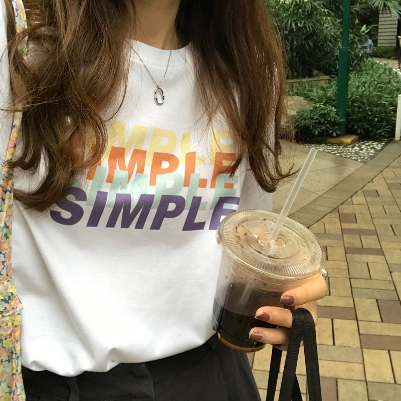 NRVP Áo Thun Tay Ngắn Cổ Tròn Thời Trang Mùa Hè Phong Cách Đường Phố Nhật Bản 2022 Cho Nữ