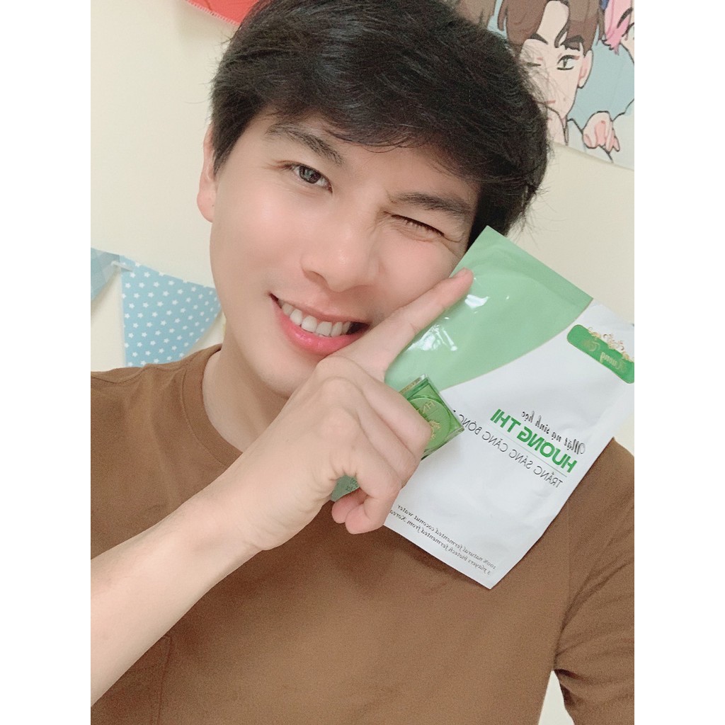 Mặt nạ phôi dừa Hương Thi Dr. Ánh Chính hãng, trắng sáng căng bóng da - 01 miếng