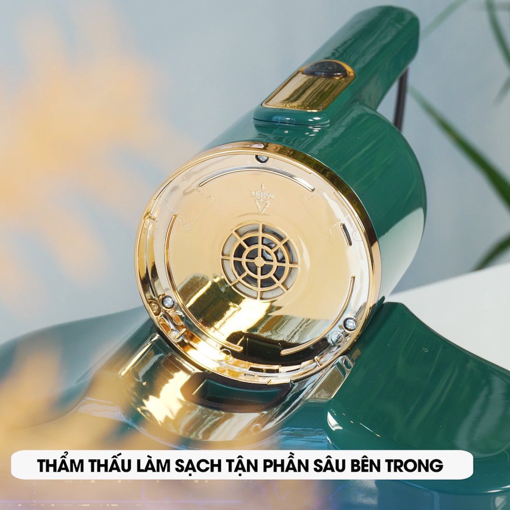 Máy Hút Bụi Chăn Ga Giường, Nệm, Sofa, Máy Hút Bụi Diệt Khuẩn Tia Uv Cầm Tay Không Dây 2022