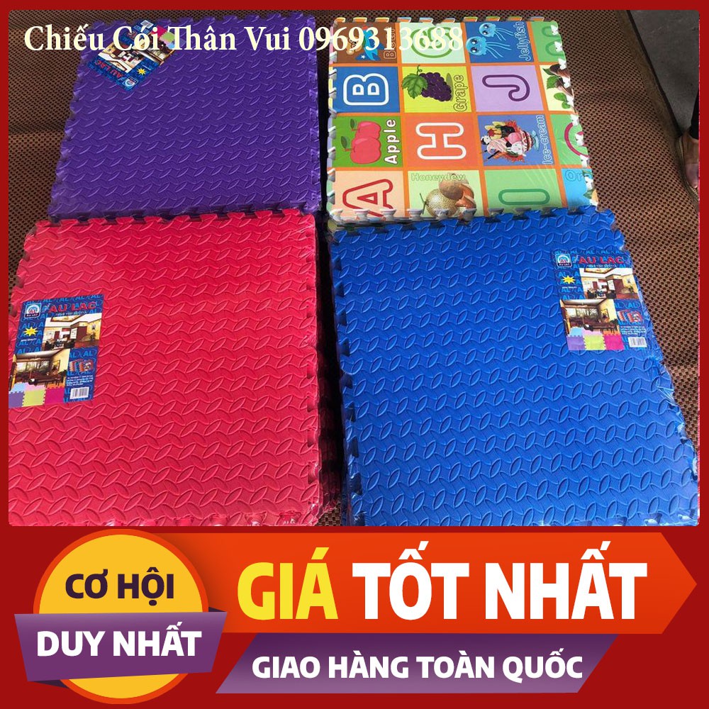 Thảm Xốp ghép ÂU LẠC ❤️FREESHIP❤️ Hàng Việt Nam chống trơn tốt cho trẻ em  60x60cm giá 1 tấm