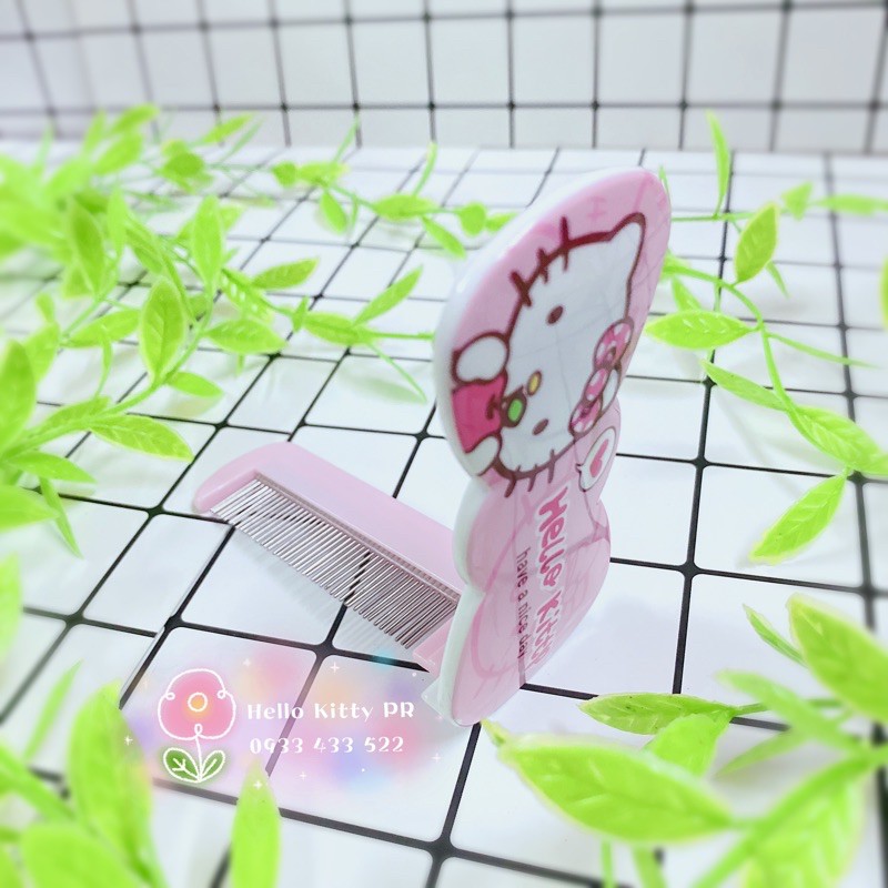 Gương lược bỏ túi Hello Kitty