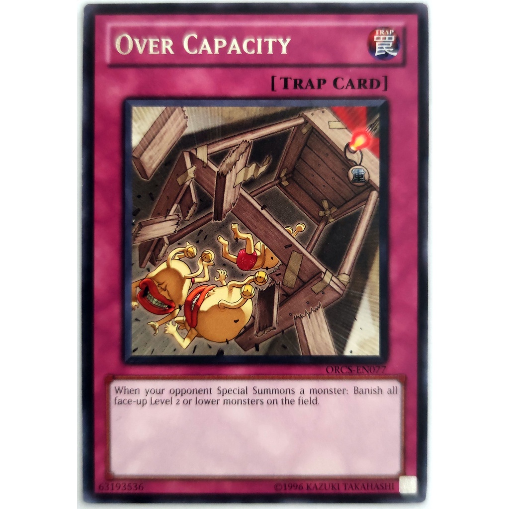 [Thẻ Yugioh] Over Capacity |EN| Rare