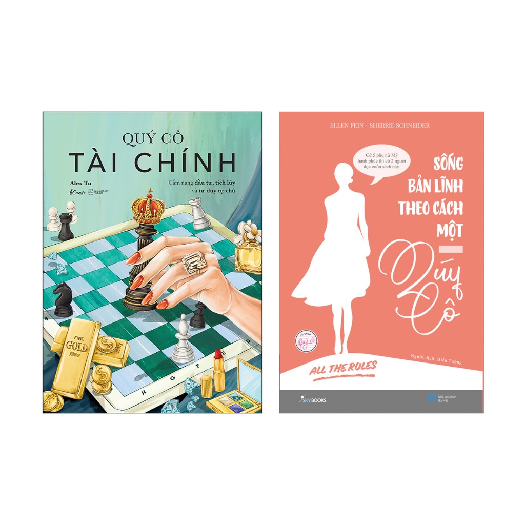 Sách Combo 2 cuốn : Quý Cô Tài Chính az + Sống Bản Lĩnh Theo Cách Một Quý Cô az