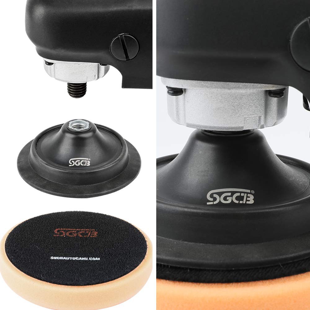 Đế Gắn Phớt Đánh Bóng SGCB Xóa Xước Tạo Bóng Sơn Xe Ô Tô Mô Tô 5 INCH SGGD051