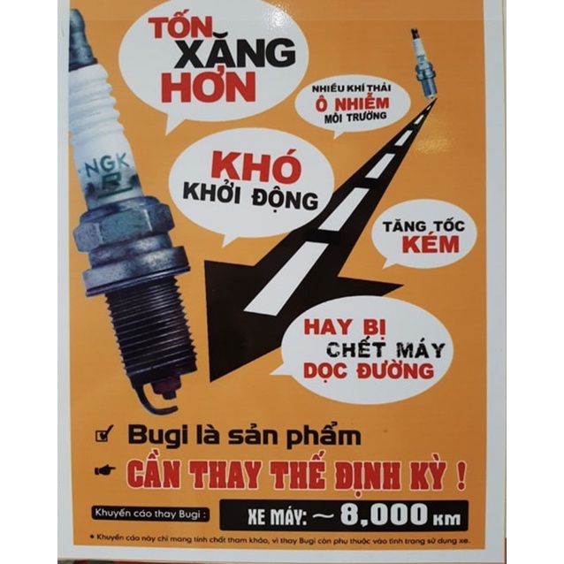 BUGI  Bugi Honda chân ngắn chính hiệu