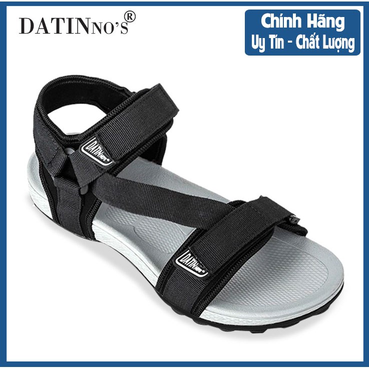 Giày Sandal Nam Quai Ngang Thời Trang DATINNOS (BẢO HÀNH CHÍNH HÃNG 12 THÁNG,ĐƯỢC ĐỔI SIZE)  SDDN103-đen xanh đỏ xám rêu