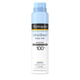 Xịt chống nắng Neutrogena Ultra Sheer Body Mist Sunscreen Boad Spectrum SPF 100+ 141g