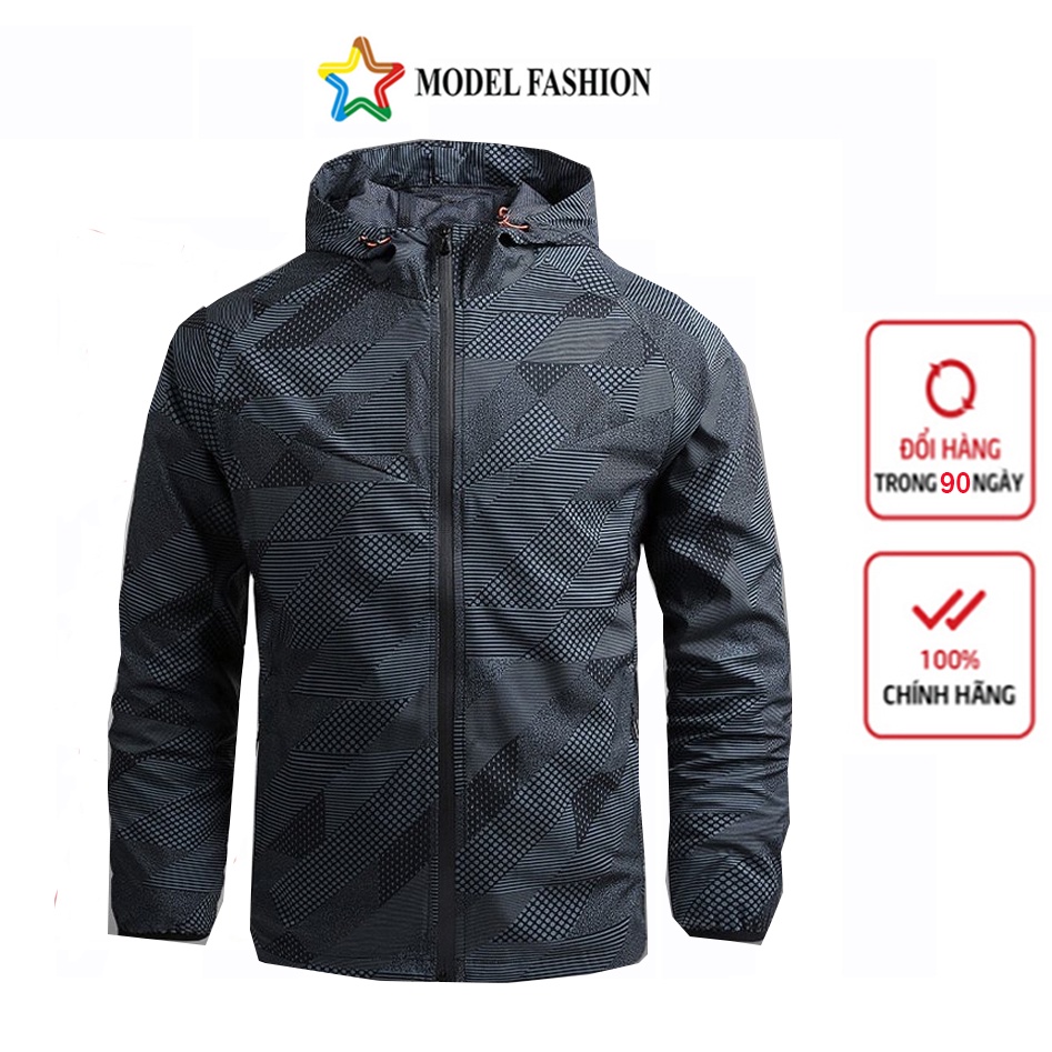 ÁO KHOÁC DÙ NAM LÓT LƯỚI MODEL FASHION CAO CẤP AKD033
