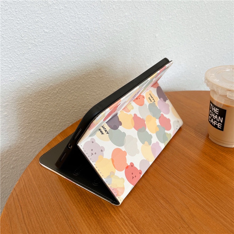 Ốp Máy Tính Bảng Da PU Có Đế Cho iPad Mini /Air 1 2/Pro 9.7/4th 5th 6th 2017 2018/7th 8th 9th Gen 2019 2020 2021