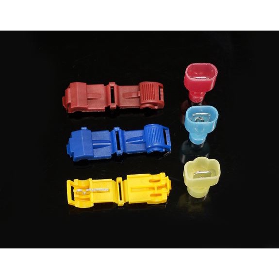 Bộ đầu cút nối dây điện chữ T nối nhanh 0.5-4.0mm2, chống nước, chống cháy an toàn nhiều loại