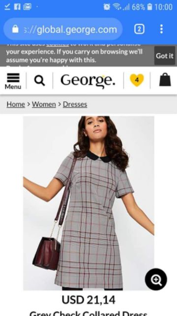 Đầm George xuất xịn