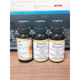 Nước pha sơn gel Usa, Pha được base va top