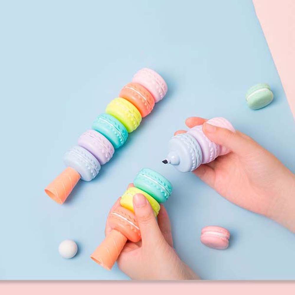 Bút đánh dấu nhiều màu sắc dễ thương cho học sinh