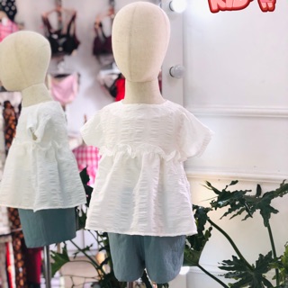 Set đũi áo cộc quần đùi bé gái 8-35kg
