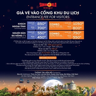 Voucher vé Bà Nà Hills Đà Nẵng