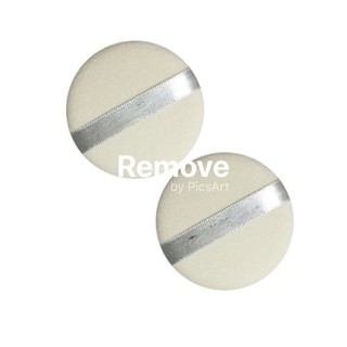 Set 2 miếng bông phấn khô hình tròn