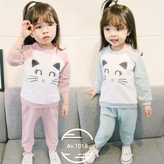 Combo 2 bộ thu đông cho bé gái