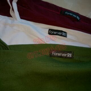 [FOREVER 21] ÁO 2 DÂY QUAI NGANG