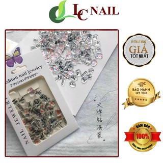 Đá nail , Đá thương hiệu chân bằng mix mẫu đính móng trang trí móng