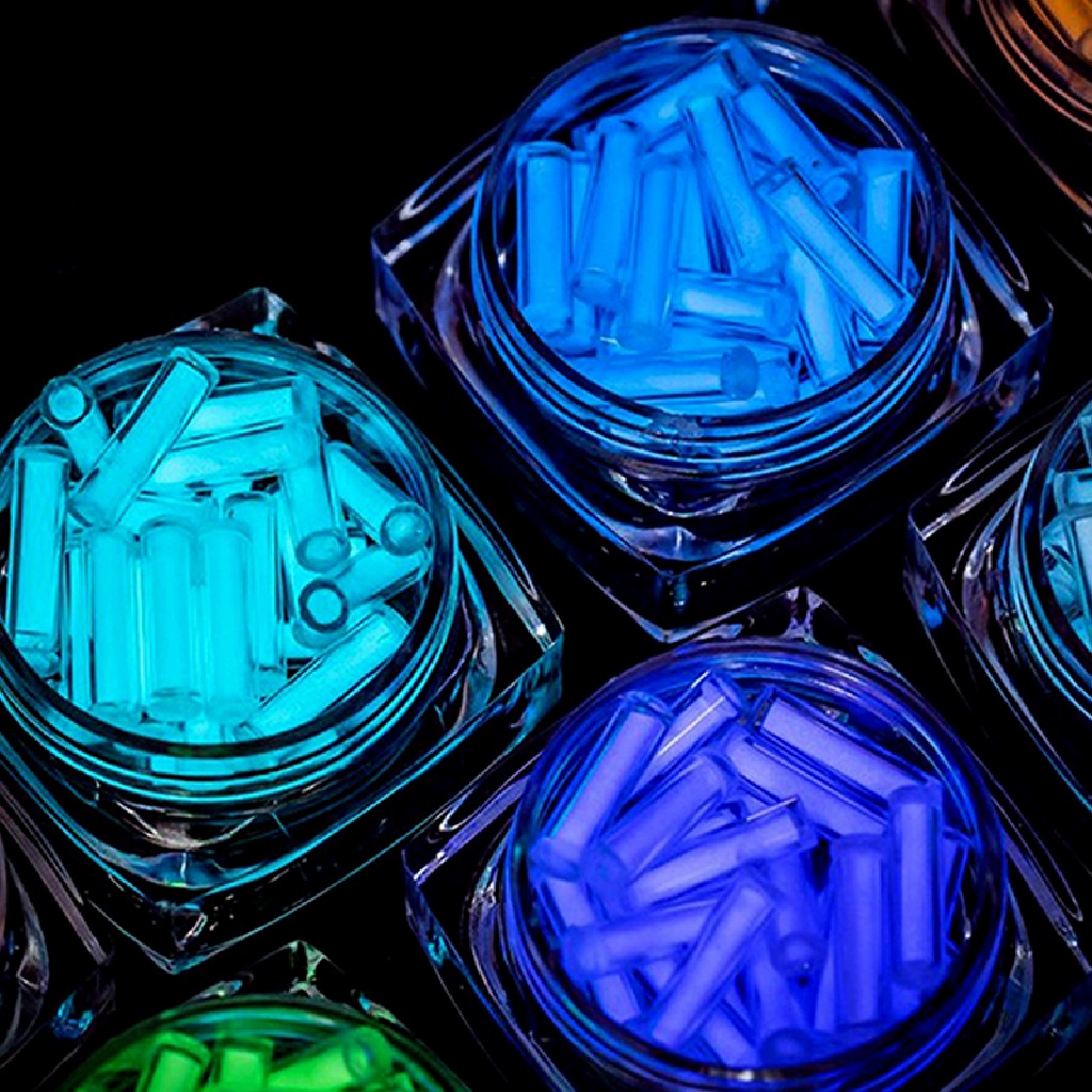 Con Quay Đồ Chơi Spinner Phát Sáng Không Tritium / Ống Thủy Tinh Phát Sáng