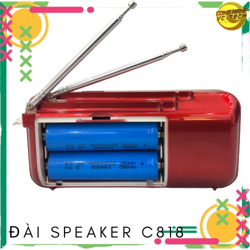 ĐÀI NIỆM PHẬT ĐÀI FM ZANZiiONG C818 - MINI DIGHAL SPEAKER C818 .