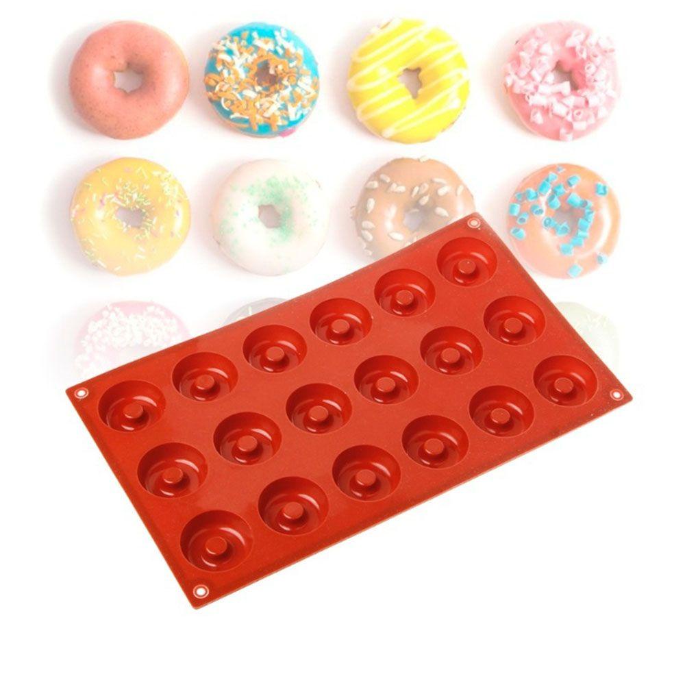 Khuôn Làm Bánh Donut / Socola Hình Tròn Tiện Dụng