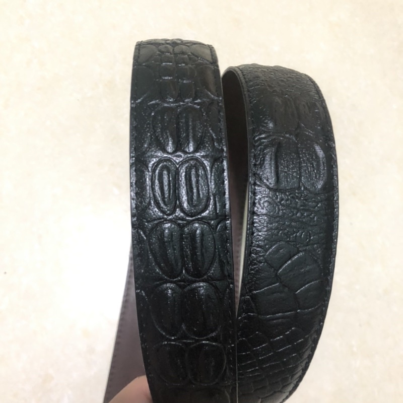 Dây nịt nam da bò không mặt khóa thắt lưng nam không đầu khóa