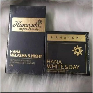 Combo dưỡng trắng và giảm nám hanayuki