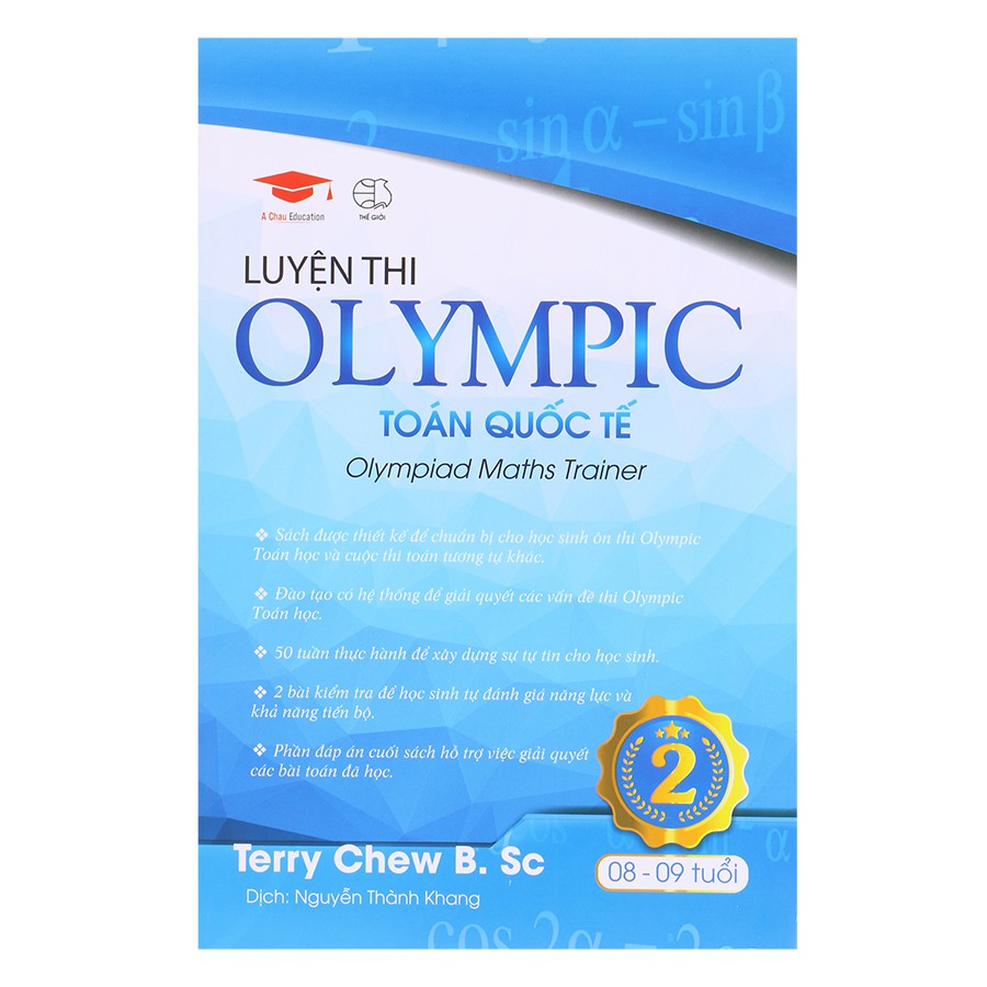 Sách Luyện Thi Olympic Toán Quốc Tế 2 (8 - 9 Tuổi)