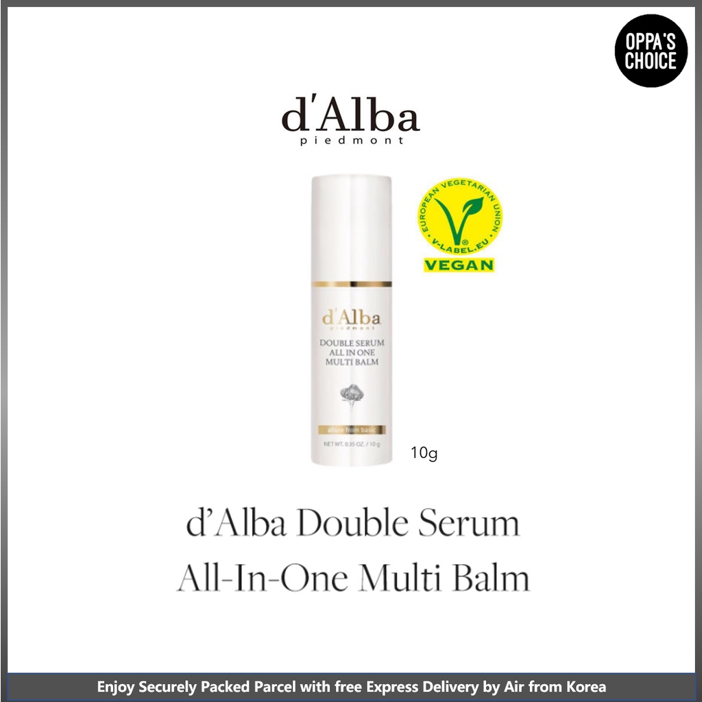 Sáp dưỡng da d'Alba Double Serum All-In-One Multi Balm đa năng 10g
