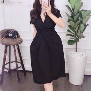Đầm xoắn eo nữ
