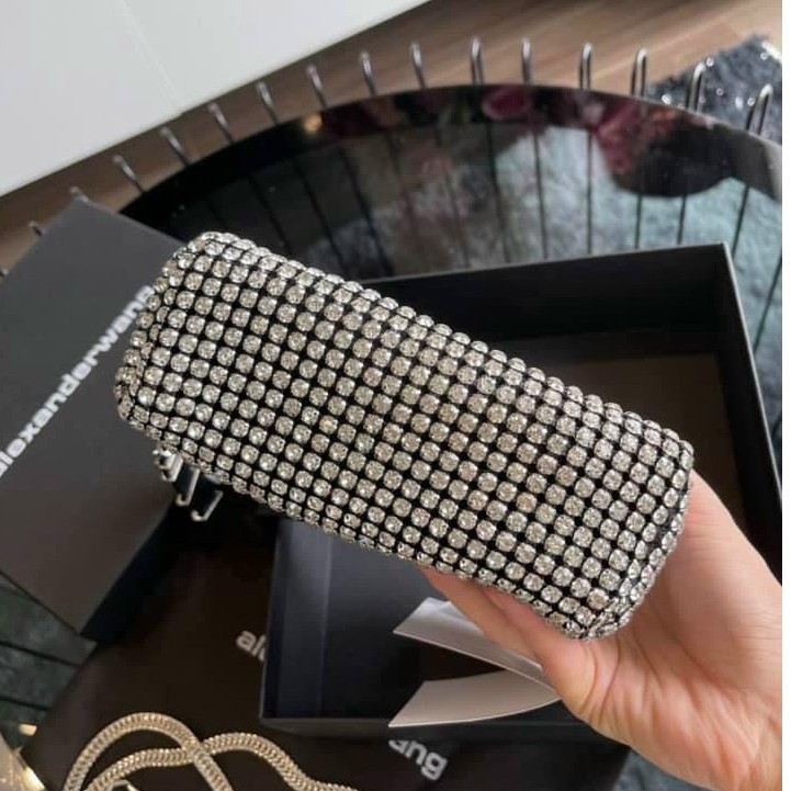 Túi xách nữ cao cấp đính đã kim sa sang chảnh , túi nữ kèm dây đeo chéo TSPS33 Pink Shop | BigBuy360 - bigbuy360.vn