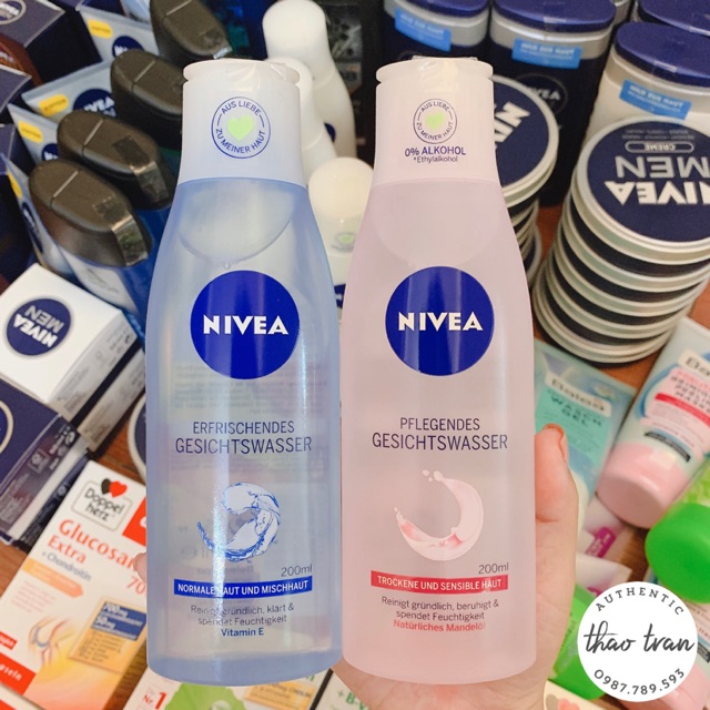 [Hàng Đức] Nước Hoa Hồng Nivea - 200ml