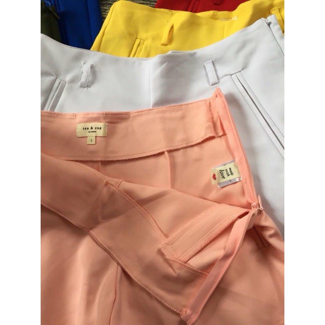 Quần short kaki thun hiệu TEA & CUP
