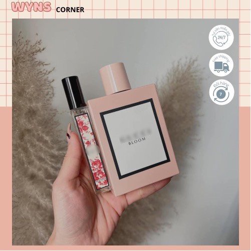 Nước hoa Nữ 𝗚𝘂𝗰𝗰𝗶 𝗕𝗹𝗼𝗼𝗺 𝗘𝗗𝗣 - GC Bloom Hồng 2ml/5ml/10ml