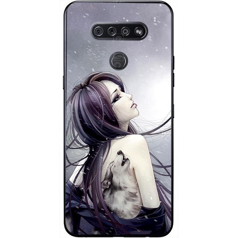 Ốp Ốp Điện Thoại silicone Mềm Cho lg k51 / lmk500um / lg q51 / lm-q510n / q510