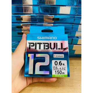 Dây Pe Câu Cá Shimano Pitbull X12