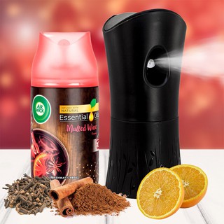 Bộ phun tinh dầu tự động Air Wick Mulled Wine 250ml QT09424 - cam, quế, đinh hương