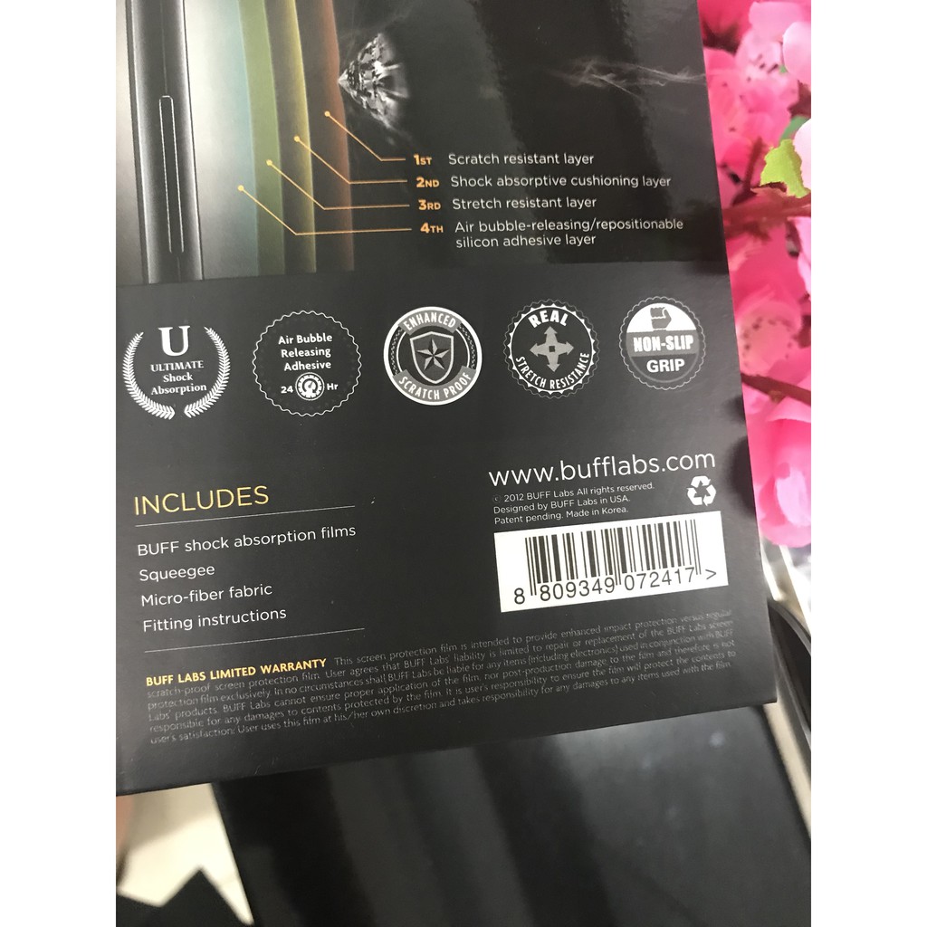 Miếng dán siêu cường lực Buff cho Sony xperia X