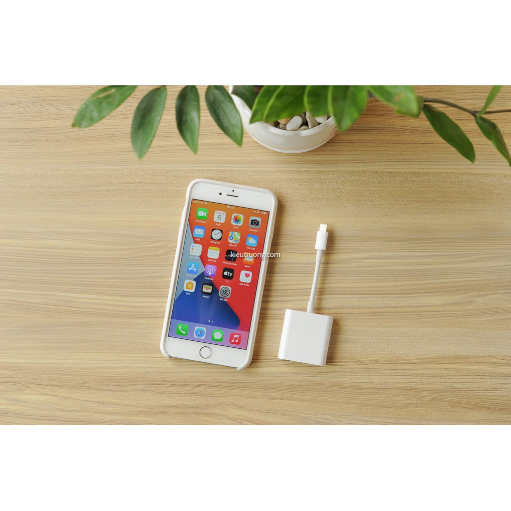 Cáp OTG cho iPhone hỗ trợ iOS 14.4 [Kết nối ổn định & Tốc độ cao]