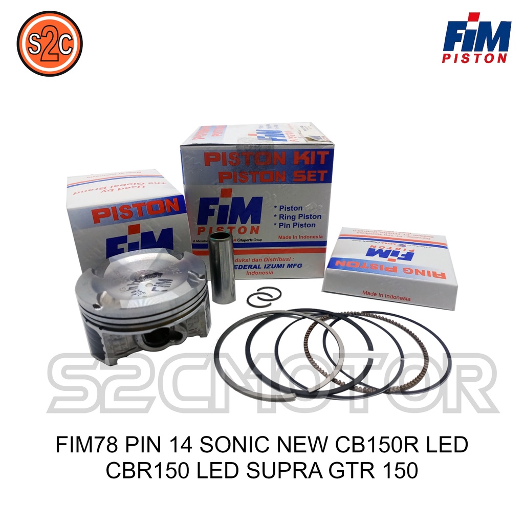 Bộ Pít Tông Fim Sonic CBR New Daily fim78 pin14 Chất Lượng Cao