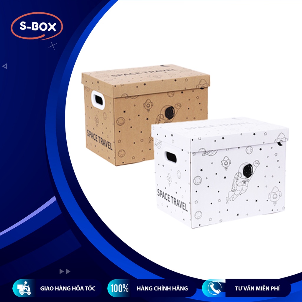 Hộp giấy carton SBox thùng giấy đựng giày dép chống ẩm mốc