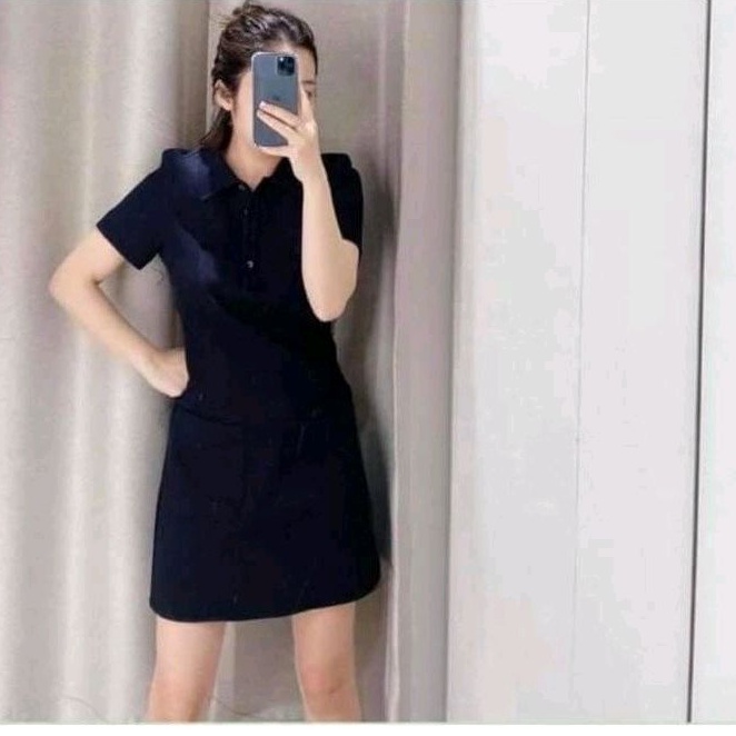 Váy Polo Xanh Than ZRF Basic ♥